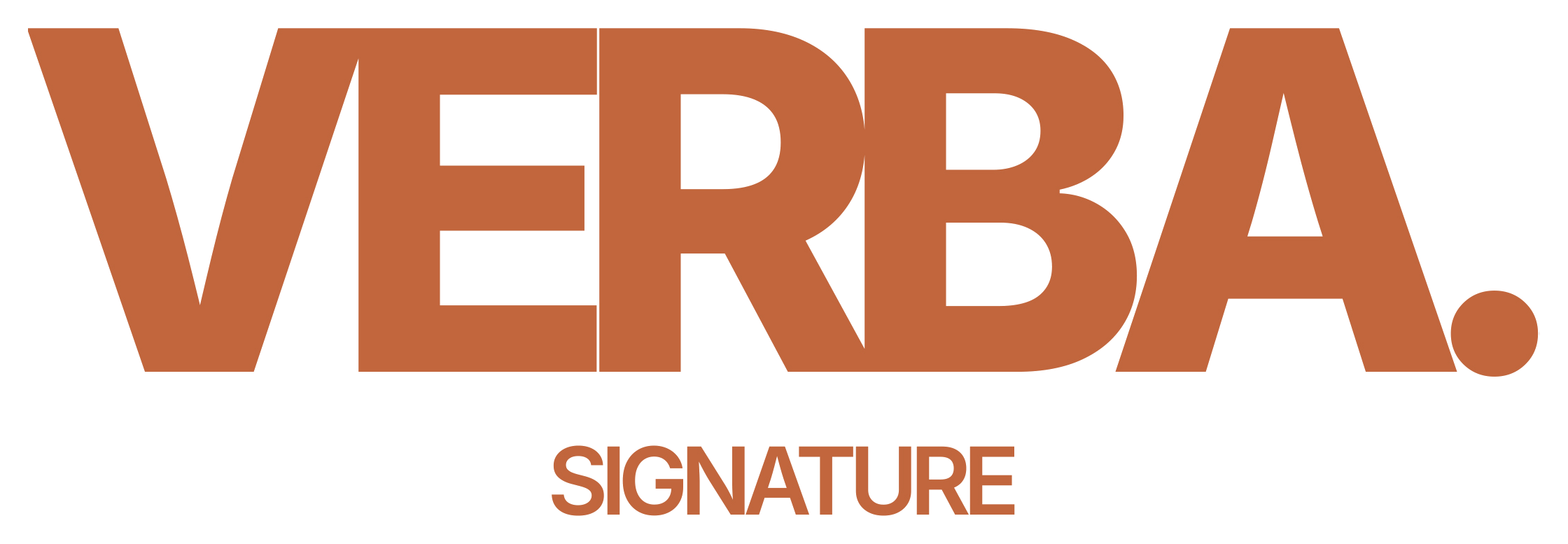 Verba. Signature